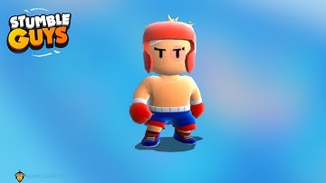 Stumble Guys - Gameplay Walkthrough Part 30 - Spin Go Round; Boxer Skin (iOS, Android)