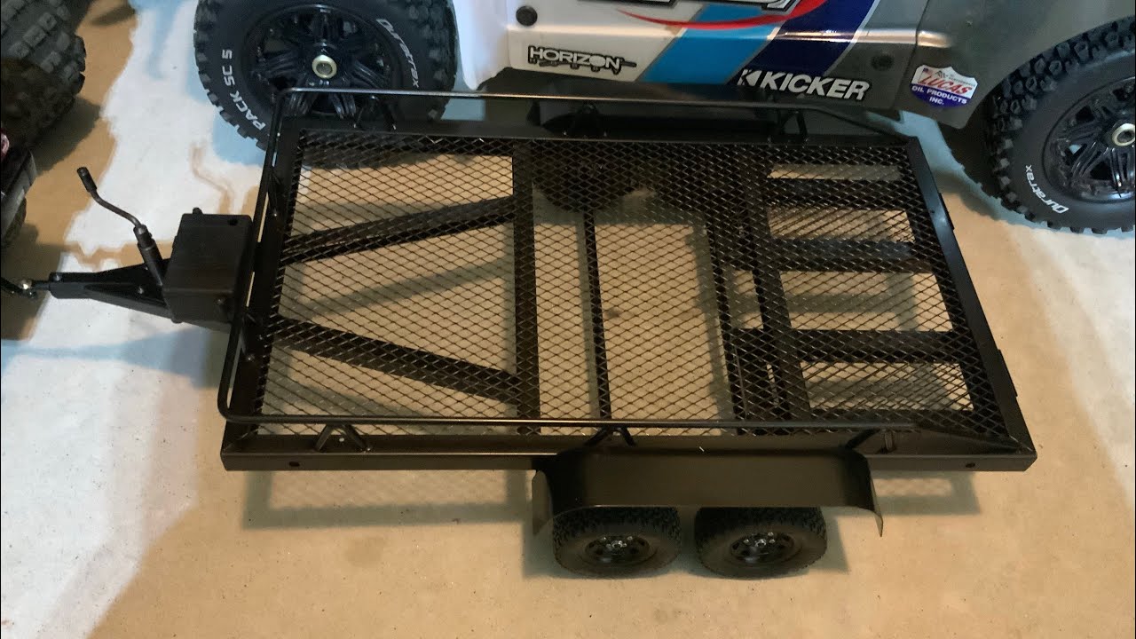 Goolsky 1/10 Trailer and trx6 bumper with hitch