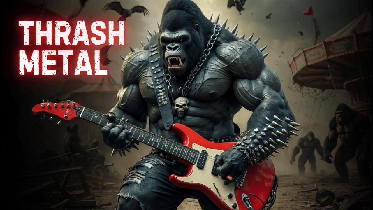 Slow & Heavy THRASH METAL Mix 🦍 