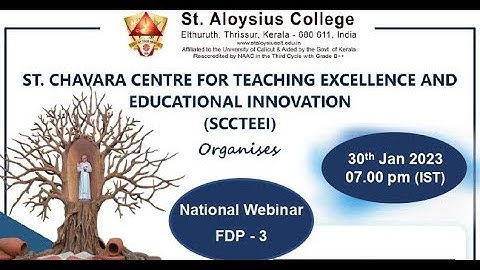 FDP 3 - "Teaching Learning Methodologies in Higher Education"