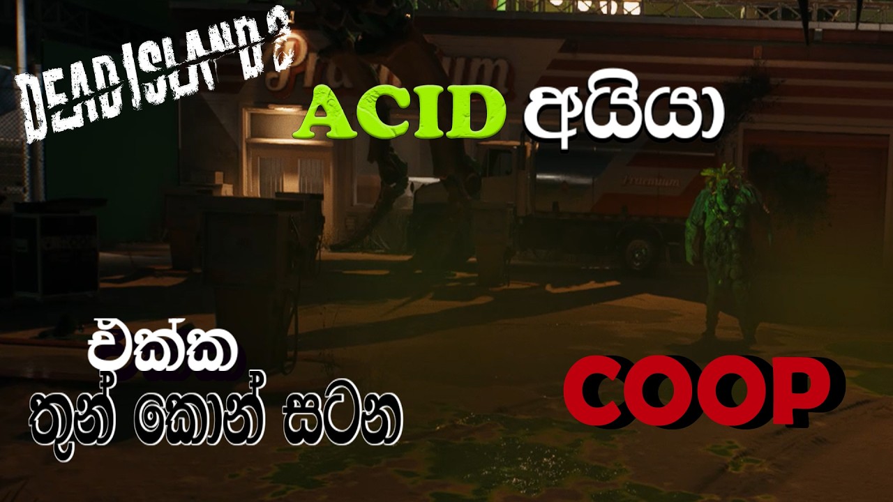 Dead Island 2 Acid boss fight with a friend(2nd boss fight) 