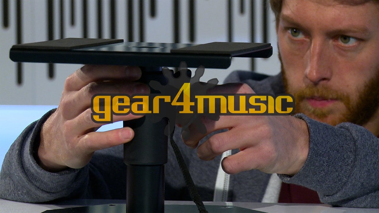 Desktop Monitor Speaker Stands By Gear4music Pair Youtube