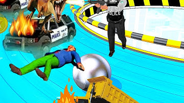 Fun Run 3 - Multiplayer Games - iOS/Android Gameplay