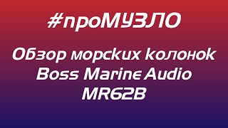 Обзор Динамиков Boss Audio Marine Mr62B