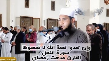 تلاوة هادئة مريحة للنفوس (وإن تعدوا نعمة الله لا تحصوها) القارئ مدحت رمضان