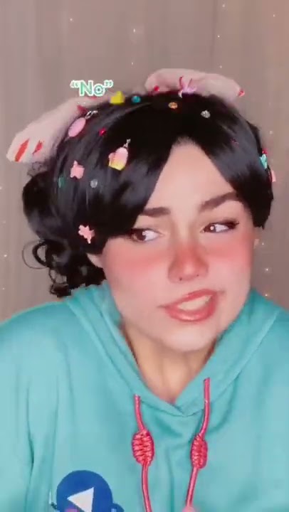 #POV: Vanellope tries to blend in… #vanellope #vanellopevonschweetz #disney #cosplay #wreckitralph