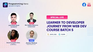 Learner to Developer - Journey From Web Dev Course Batch 5 screenshot 3