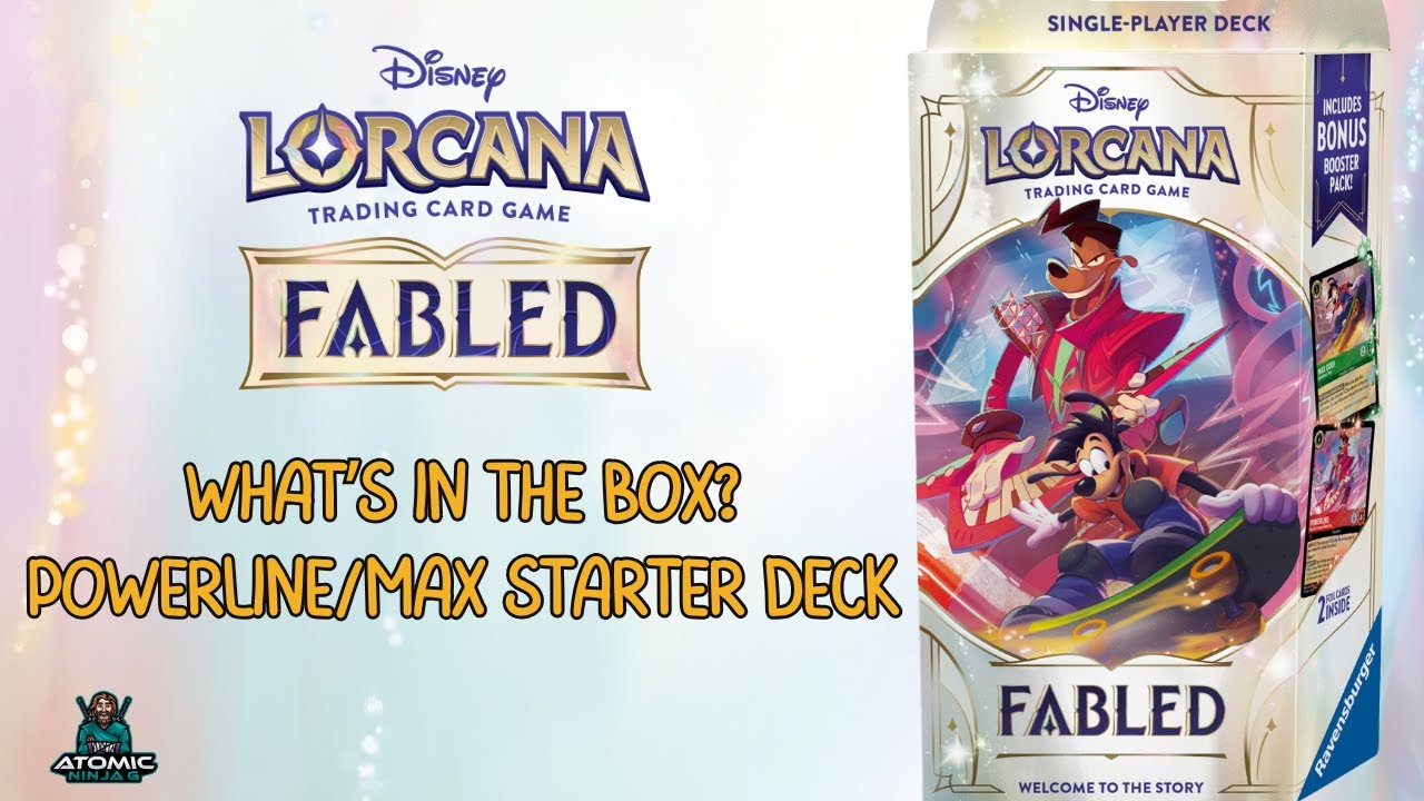 See the Coolest Cards in This New Lorcana Starter Deck