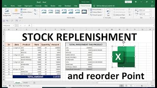 how to calculate safety stock and reorder point in excel