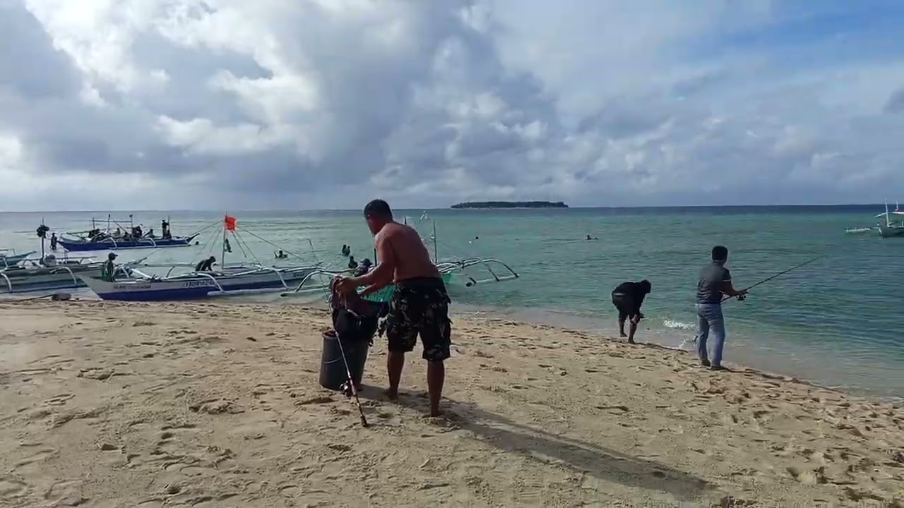 Relaxing time Isla puting buhangin, Aborlan Palawan