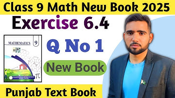 Exercise 6.4 Question Number 1 Class 9 Math New Book 2025 Chapter 6 Trigonometry PCTB | Naimat Maths