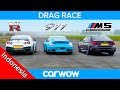 Nissan GT-R vs Porsche 911 Turbo vs BMW M5 Comp - DRAG RACE, ROLLING RACE & BRAKE TEST Mobil Rp1,8M!