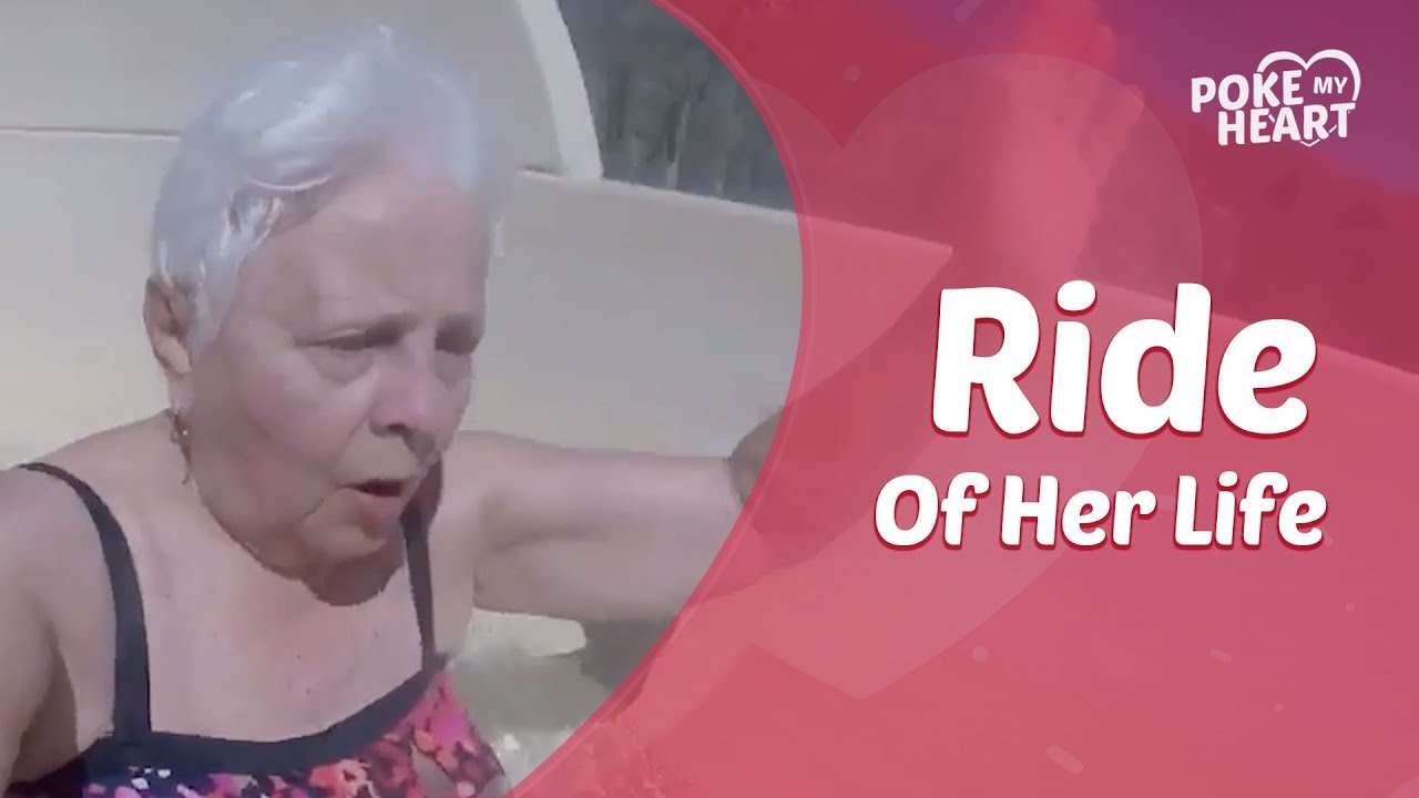 watershed 80 Year Old Grandmother Goes Down Waterslide