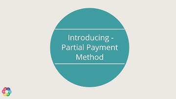 Introducing Partial Payment Method | v10.0