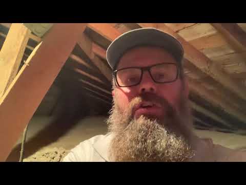 ☠️ Possible Asbestos insulation In the attic! Is it dangerous?