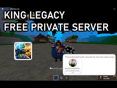 King Legacy Working Private Servers Links - 2023