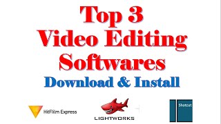 Top 3 Video Editors Softwares for PC/Laptop - Download & Install | TSN screenshot 1