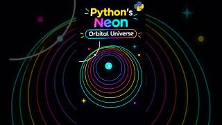 ⚡ Python’s Neon Orbital Universe