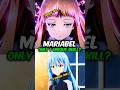 Why Mariabell Had Only One Unique Skill in Tensura #tensura #rimuru #rimurutempest