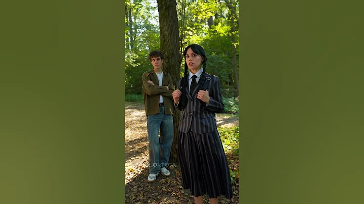 😬 #jennaortega #fakeortega #wednesday #tyler #shorts #netflix