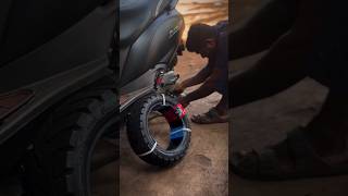 Access 125 fat tyre modification 💘🫀💸⚙️ #shorts #access125