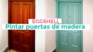 Cómo pintar tus puertas de madera - YouTube