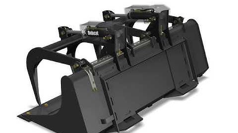 Bobcat Attachments Video Grapple Bucket 360 130603