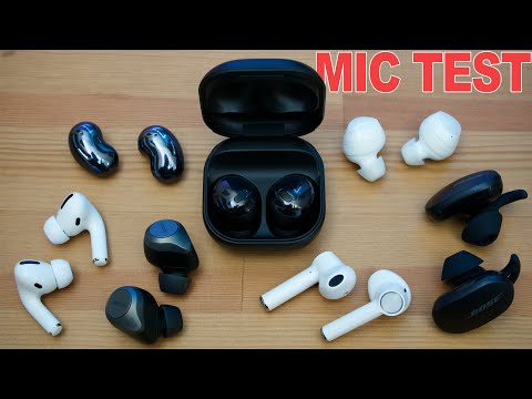 Galaxy Buds Pro Mic Test - Galaxy Buds Live, AirPods Pro, Bose QC Earbuds, Pixel Buds