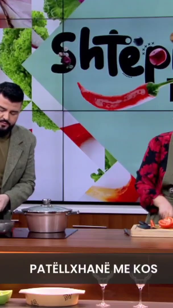 Patëllxhanë me kos, receta nga Linda Fishta - Në Shtëpinë Tonë