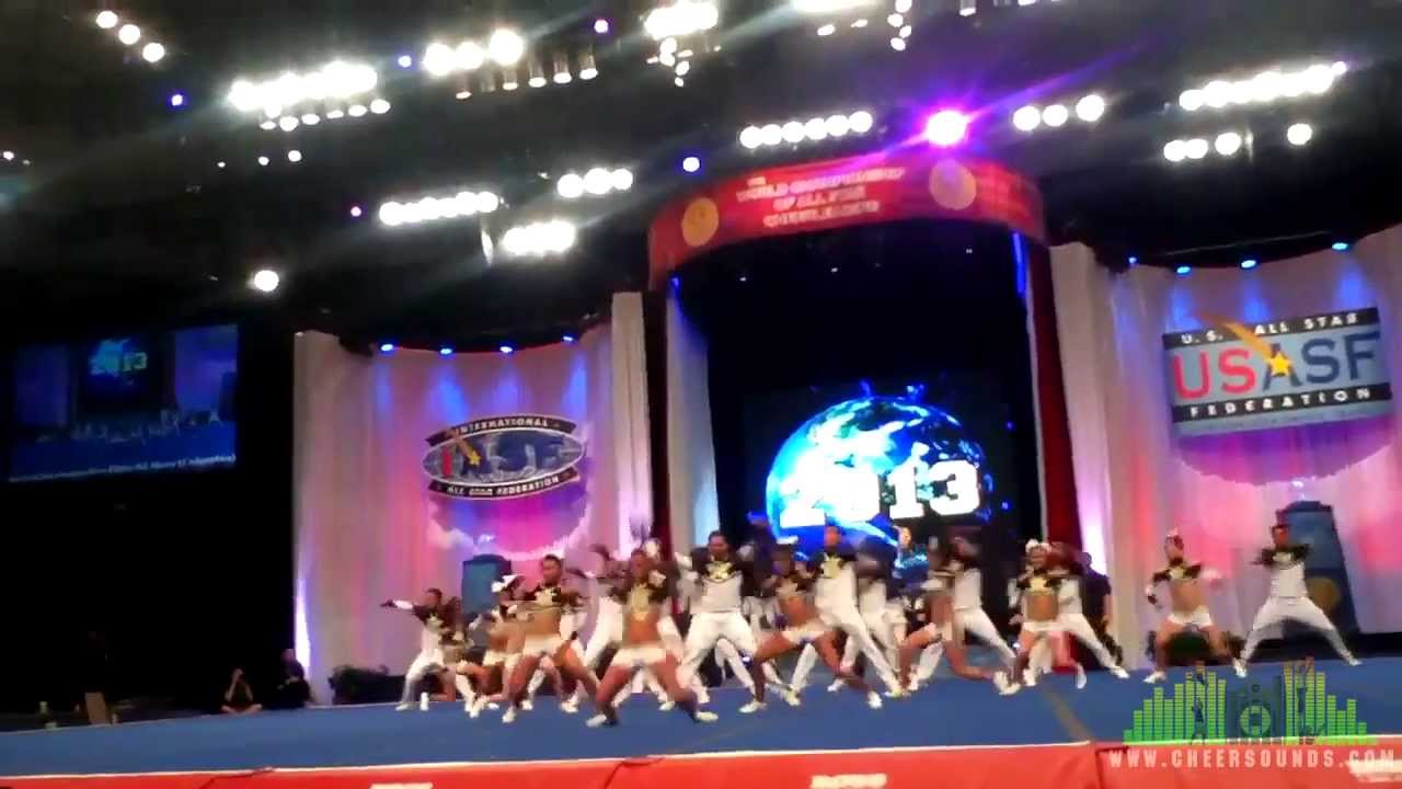 BCA Elite (Bogota Cheer Athletics) Worlds 2012-2013 - Music by CheerSounds