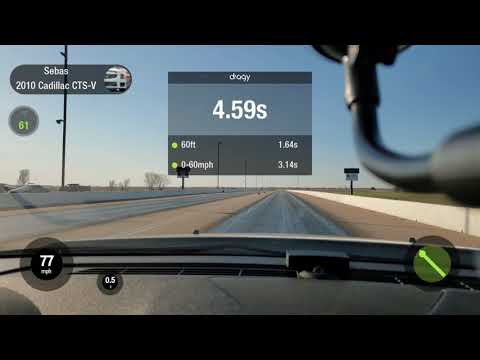 600+whp CTS-V dragy