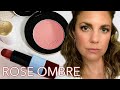 Hermes Rose Ombre Blush and Lipstick - Do they match? Swatches and Try-On