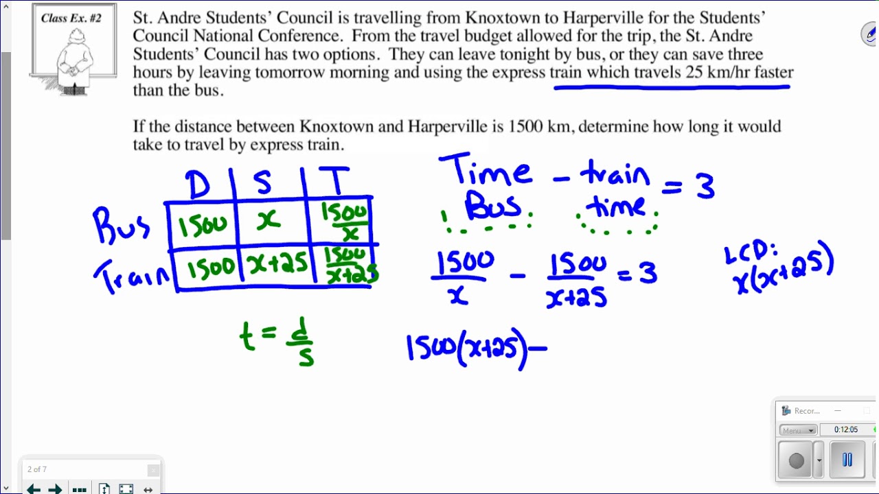 Lesson 9 Applications Of Rational Equations YouTube lesson-9-applications-of-rational-equations-youtube