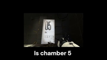 The first test chambers in Portal 2 #shorts