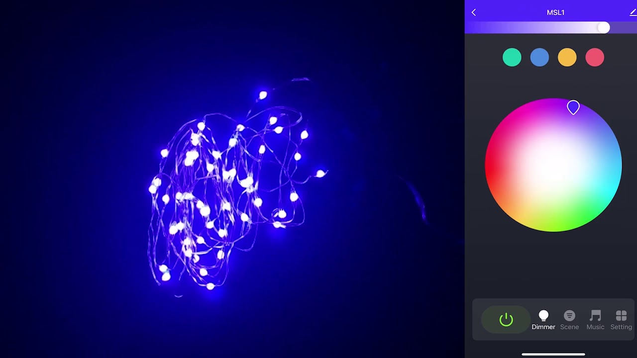 5M/10M Smart Alexa WiFi APP Remote Controlled LED String Lights with Music Sync RGB Dancing