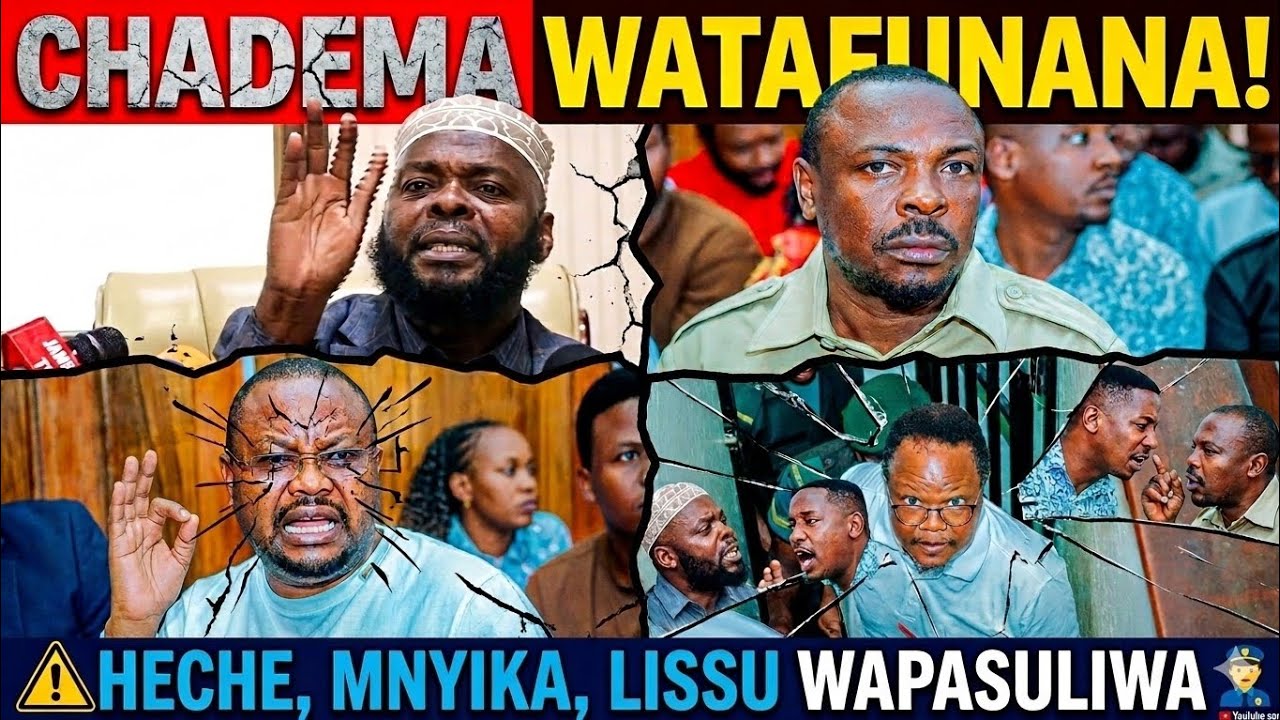 Asee! ALIYEISHTAKI CHADEMA AKATA KAMBA | HECHE, MNYIKA, LISSU AWASAMBARATISHA 