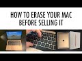 HOW TO ERASE A MAC COMPUTER BEFORE SELLING IT 2020