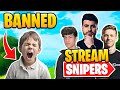 Multiple Stream Snipers Get Banned After SypherPK, Ronaldo and MrSavage Report Them