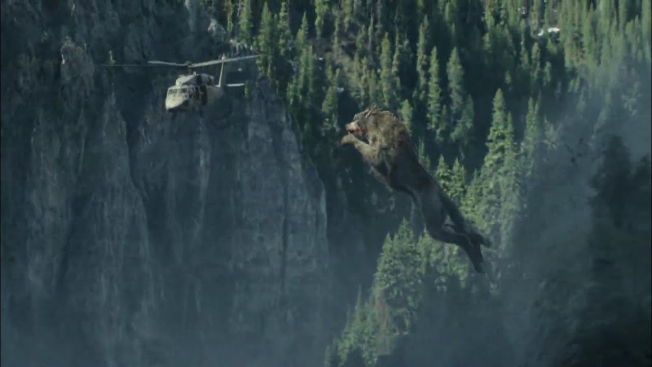 Rampage-ฉากสู้กับหมาป่า - YouTube