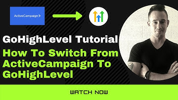 🔥#GoHighLevel Tutorial ☑️ How To Switch From ActiveCampaign To GoHighLevel