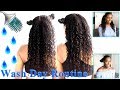 ★💆🏾WASH DAY NATURAL HAIR ROUTINE &amp; PROTECTIVE STYLE ★