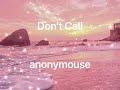 Don’t Call | Guy Gerber Rework/ Desire || Slowed and reverb version