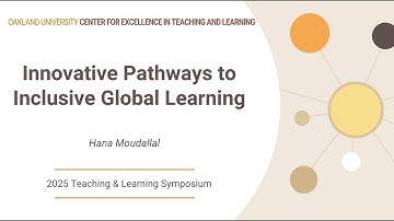 Innovative Pathways to Inclusive Global Learning: Enhancing Accessibility & Intercultural Competence