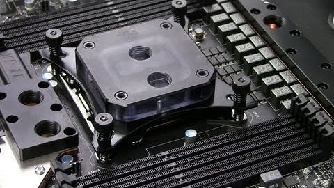 Bitspower Summit CPU and RAM Freezer RAM blocks installation (Venom build)