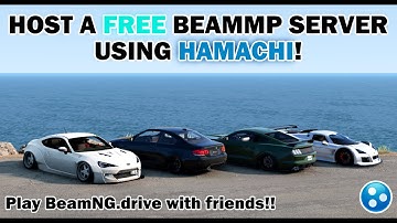 How to host a FREE BeamMP server using HAMACHI! (Play BeamNG With Friends for FREE!] (UPDATED GUIDE)