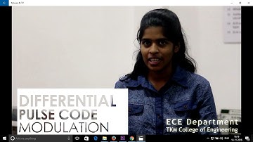 DIFFERENTIAL PULSE CODE MODULATION