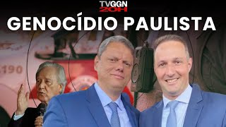 AS CÂMERAS CORPORAIS E O GENOCÍDIO EM SP | TVGGN 20H | (28/5/24)