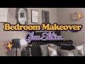 Extreme Bedroom Makeover || Glam Decor HAUL || Black and Silver Bedroom