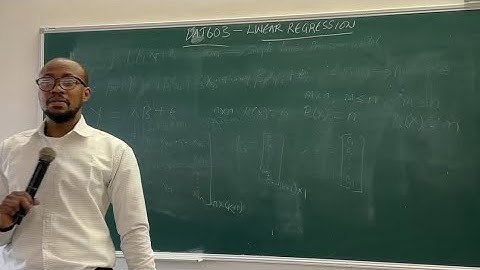 Part 2. The mean and variance of the OLS estimator of the linear regression model