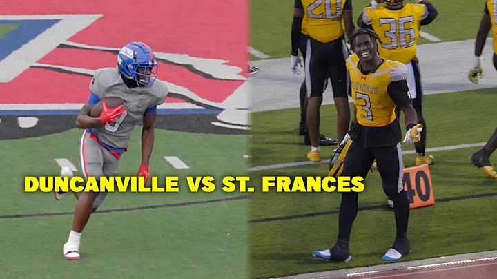 #1 TEAM IN TEXAS VS NATIONALLY RANKED TEAM!! #1 Duncanville vs #22 (Nation) St. Frances Academy